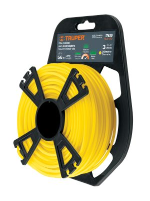 HLB-130.jpg 17630 - Hilo redondo, p/desbrozadora, 3mmx 56m tarjeta tipo carrete