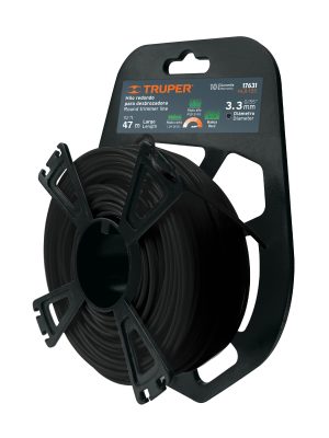 HLB-155.jpg 17631 - Hilo redondo, p/desbrozadora, 3.3mmx47m tarjeta tipo carrete