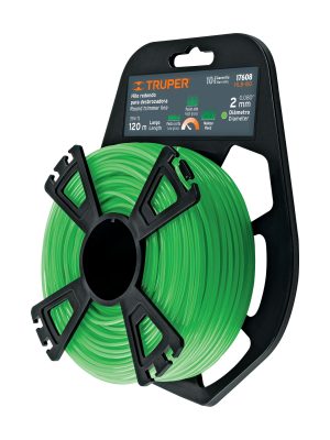 HLB-80.jpg 17608 - Hilo redondo, p/desbrozadora, 2mmx120m tarjeta tipo carrete