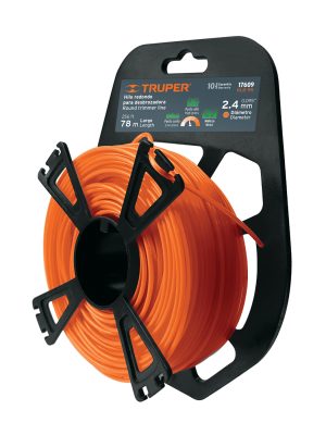 HLB-95.jpg 17609 - Hilo redondo, p/desbrozadora, 2.4mmx78m tarjeta tipo carrete