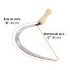 15121 - Hoz dentada # 1, 18', Truper