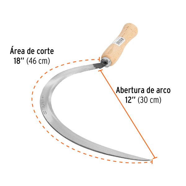 15121 - Hoz dentada # 1, 18', Truper