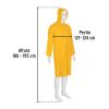 29965 - Gabardina impermeable ligera de PVC, talla XG, Pretul