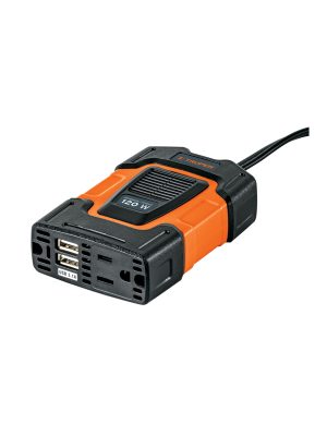10447 - Inversor de corriente de 120 W con puertos USB, Truper