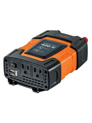 10449 - Inversor de corriente de 400 W con puertos USB, Truper