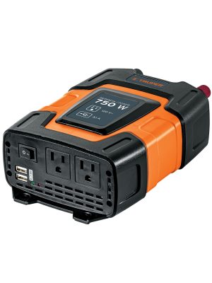 10490 - Inversor de corriente de 750 W con puertos USB, Truper
