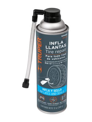 10940 - Inflallantas de 12 oz (340 g), Truper