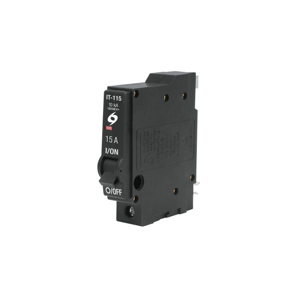 46700 - Interruptor de 1 polo 15A, enchufable, VOLTECK