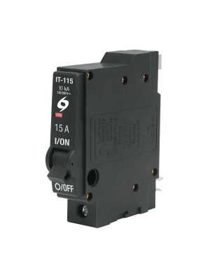 45871 - Interruptor de 1 polo 15A, enchufable, a granel, VOLTECK