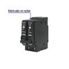 46703 - Interruptor de 2 polos 15A, enchufable, VOLTECK