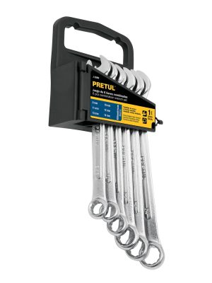 22017 - Juego de 6 llaves combinadas mm, PRETUL