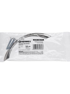 JAL-0211E1.jpg 43824 - Jaladera de 96mm, línea Arco, níquel, HERMEX