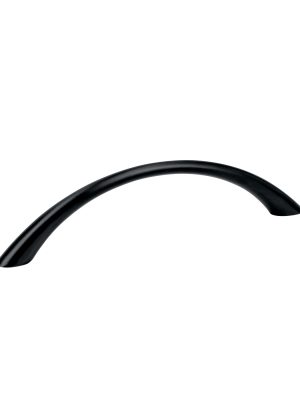 45643 - Jaladera de 96mm, línea Arco, negro, HERMEX