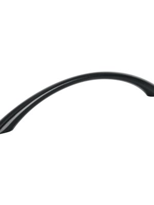 45644 - Jaladera de 128mm, línea Arco, negro, HERMEX