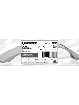 JAL-0711E1.jpg 43377 - Jaladera de 128mm, línea Moderna, níquel, HERMEX