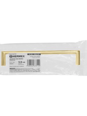 JAL-0922E1.jpg 43907 - Jaladera de 128mm, línea Andamio, latón brillante, HERMEX