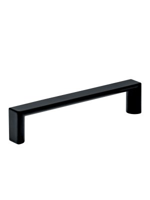 45639 - Jaladera de 96mm, línea Andamio, negro, HERMEX