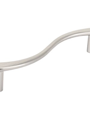 45801 - Jaladera de 128mm, línea Toledo, níquel, HERMEX