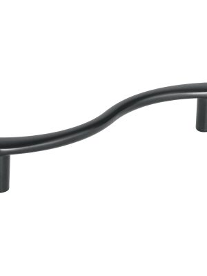 45797 - Jaladera de 96mm, línea Toledo, negro, HERMEX