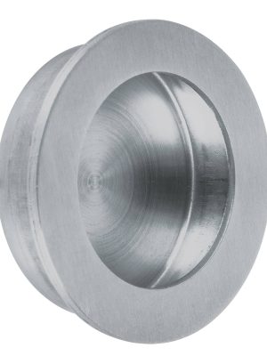 48996 - Jaladera de embutir circular No. 2 acabado cromo mate