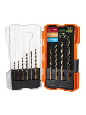 JBAV-10.jpg 11399 - Juego de 10 brocas HSS para metal en estuche, Truper Expert