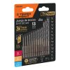 102252 - Juego de 13 brocas HSS p/metal zanco cambio rápido, Expert