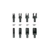 103437 - Juego de 8 brocas clavacote para madera, Truper