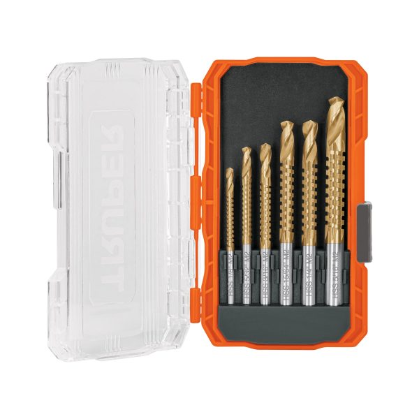 103924 - Juego de 6 brocas multimaterial helicoidal con sierra, TRUPE