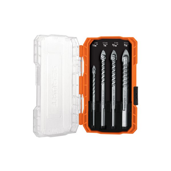 101841 - Juego de 4 brocas para vidrio y azulejo, Truper Expert