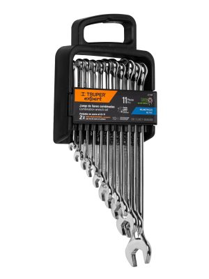 15778 - Juego de 11 llaves combinadas extralargas pulidas mm, EXPERT