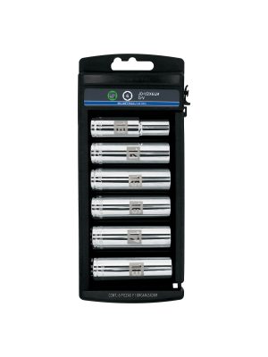 JD-1-2X6LM.jpg 14175 - Juego 6 dados largos cuadro 1/2' mm, Truper