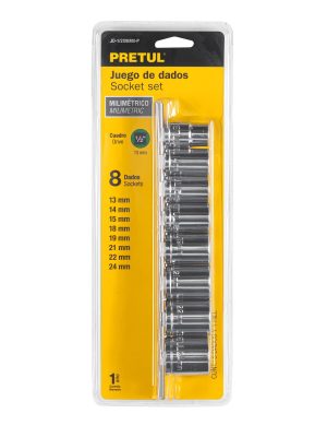 JD-1-2X9MM-PE1.jpg 21176 - Juego de 8 dados cuadro 1/2' mm, Pretul