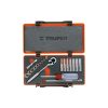 13981 - Juego de 20 herramientas cuadro 1/4' mm para mecánico
