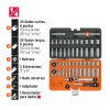 102388 - Juego de 54 herramientas cuadro 1/4' std y mm para mecánico