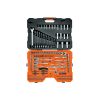 15695 - Juego 210 herramientas 1/4', 3/8' y 1/2' std y mm p/mecánico
