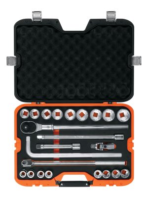 13970 - Juego de 23 herramientas cuadro 3/4' std para mecánico