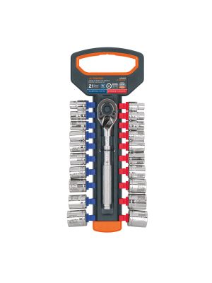 JD-3-8X21MP.jpg 103109 - Juego de dados mm y std con matraca, cuadro 3/8', Truper