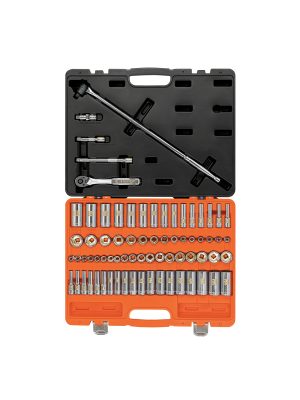 102389 - Juego de 73 herramientas cuadro 3/8' std y mm para mecánico