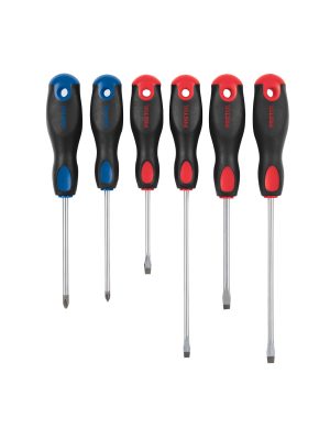 20220 - Juego de 6 desarmadores mango Comfort Grip, Pretul