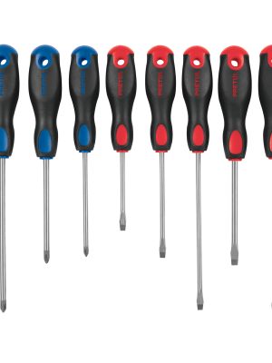 20219 - Juego de 8 desarmadores mango Comfort Grip, Pretul