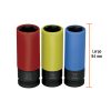 100942 - Juego 3 dados largos 1/2' impacto protección plástica 6p mm
