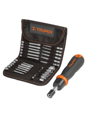 JDM-26.jpg 18219 - Desarmador tipo matraca con 18 puntas y 6 dados, Truper