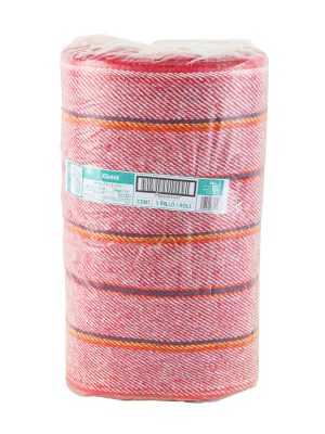 57057 - Rollo de 25 m de jerga sarga gruesa roja, KLINTEK