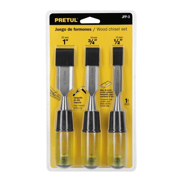 29974 - Juego de 3 formones Pretul