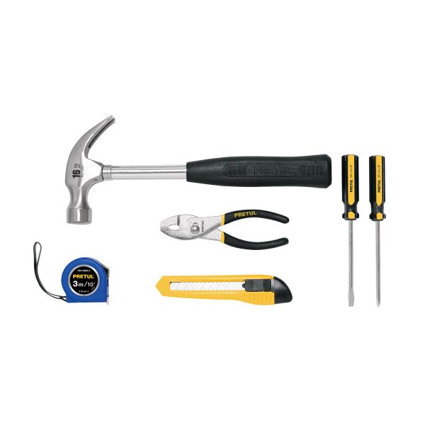 22972 - Juego de 6 herramientas caseras, Pretul