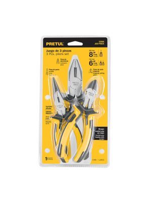 JGO-PIN3X.jpg 22966 - Juego de 3 pinzas 3 mango Comfort Grip, Pretul