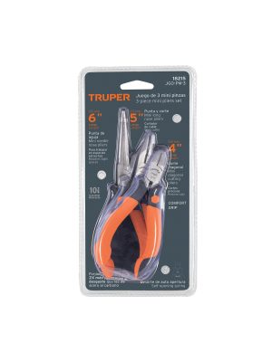 JGO-PM-3.jpg 18215 - Juego de 3 mini pinzas mango Comfort Grip, Truper