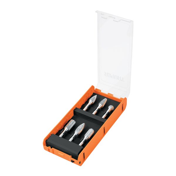 103503 - Juego de 6 Limas rotativas, TRUPER