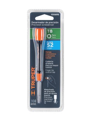 JOY-T8E1.jpg 100695 - Desarmador de precisión punta torx T8 mango ergonómico
