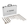 11897 - Juego de 15 brocas y cinceles SDS plus en estuche, Truper